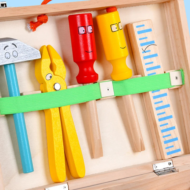 Wooden Toolbox Montessori Toys