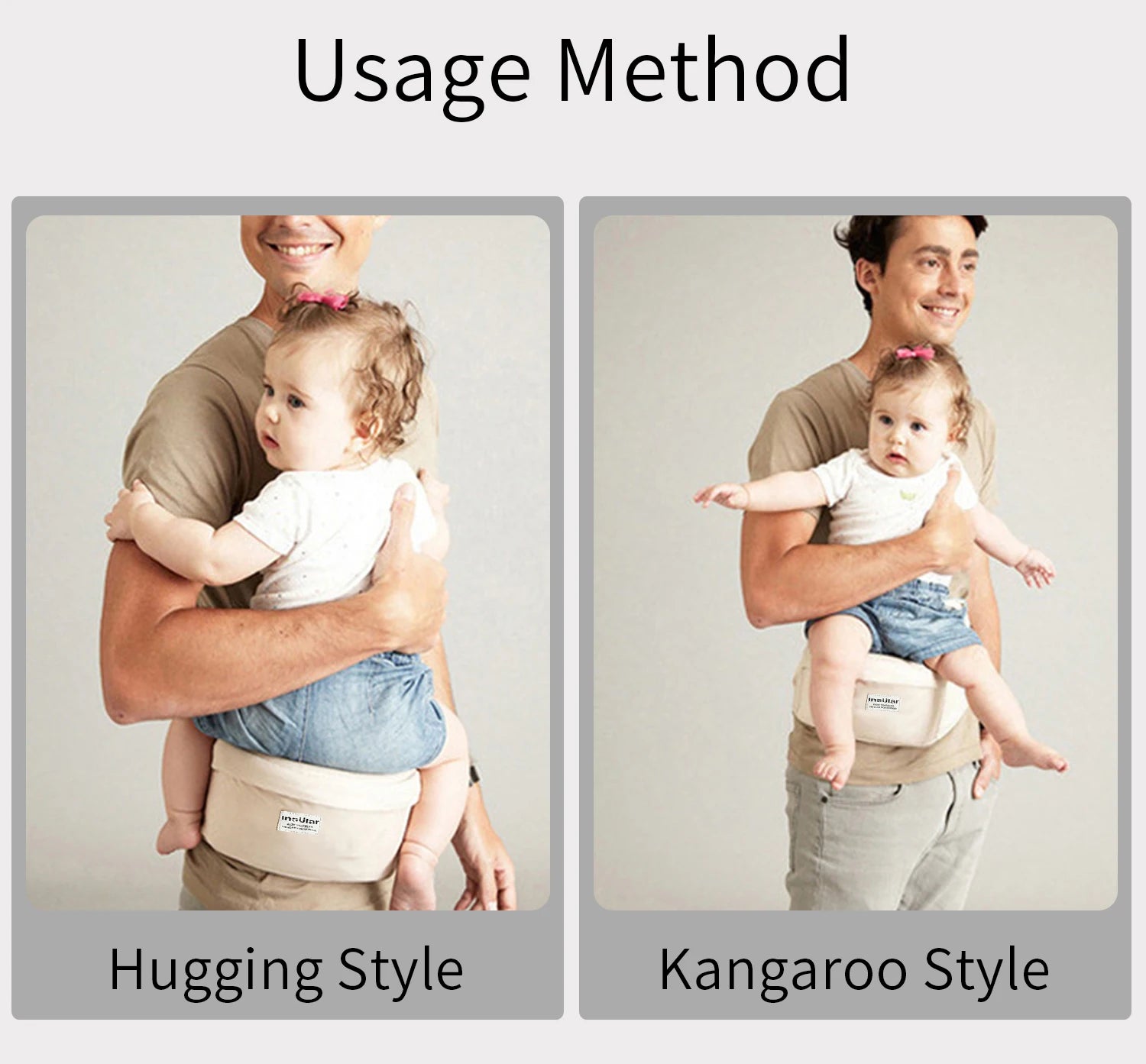 Hip Seat Baby Carrier